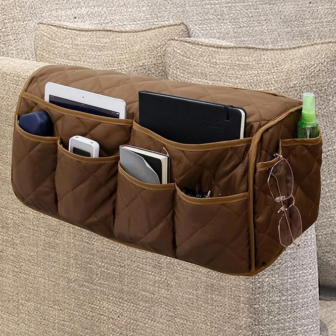 MEHIDFY Armchair Caddy, Waterproof Sofa Armrest Organizer, Non Slip Recliner by MEHIDFY-HOMEKITCHEN