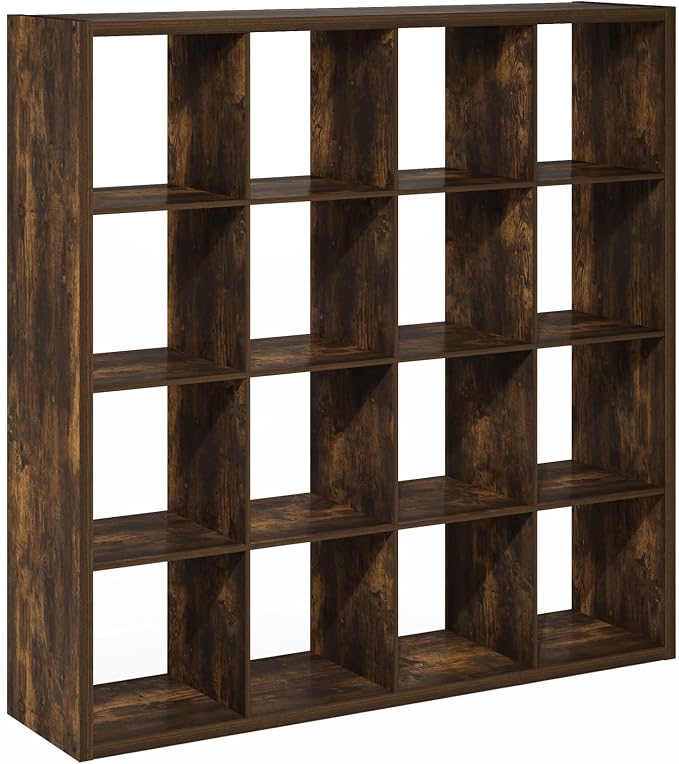 16-Cube Cubicle Bookshelf, Cube Bookcase - Image 4
