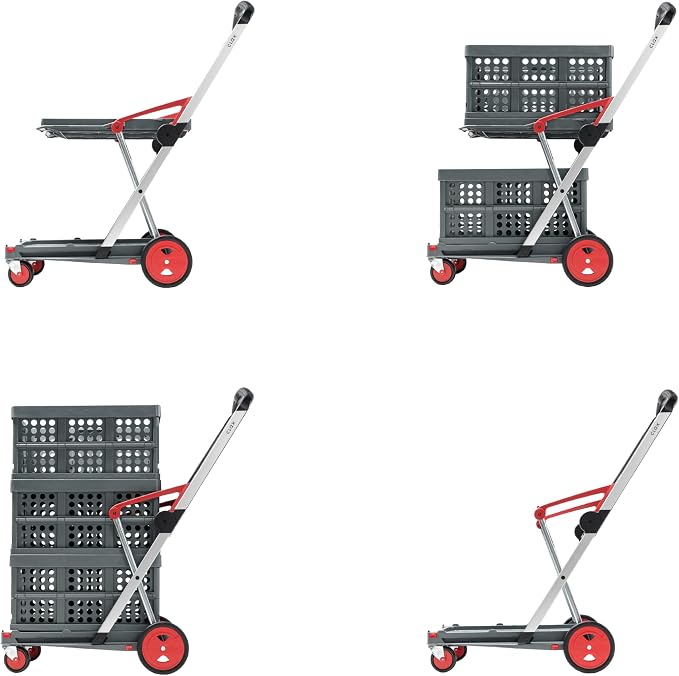 CLAX® The Original | Made in Germany | Multi use Functional Collapsible Carts | - Image 3