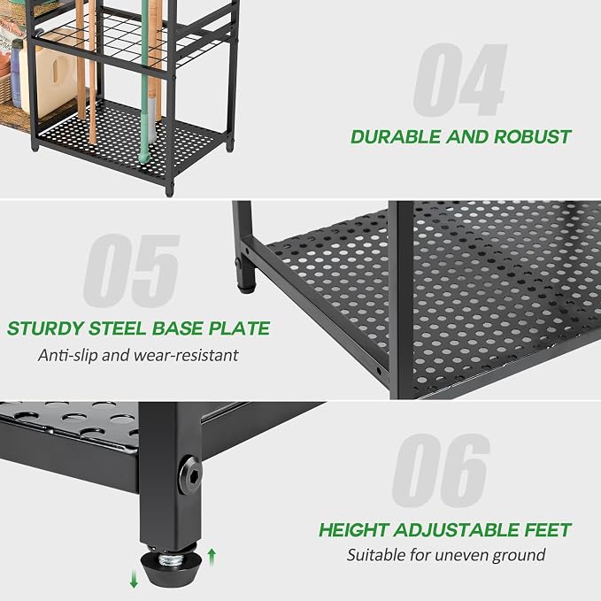 DAOUTIME Garage Tool Organizer - Image 4