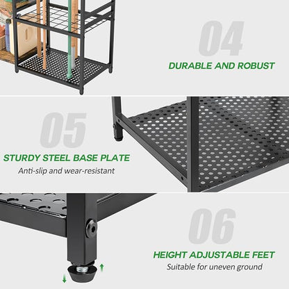 DAOUTIME Garage Tool Organizer - Image 4