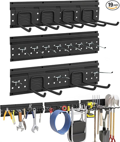 48 Inch Garage Storage Rack, Heavy Duty Wall Mount Organizer by Dobures