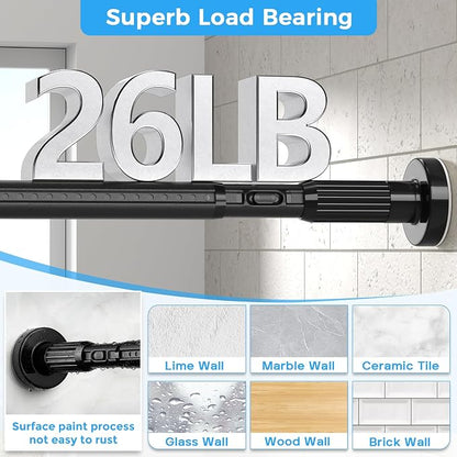 AIZESI 41-67 Inch Heavy Duty Tension Curtain Rod - Image 7