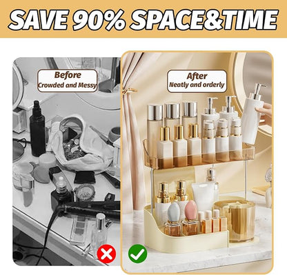 DASITON Large Capacity Makeup Organizer - Image 5