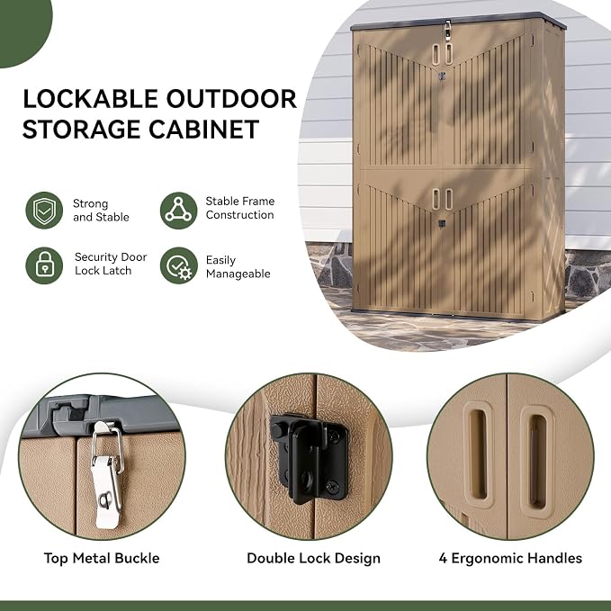 Aoxun Outdoor Storage Shed - Image 4