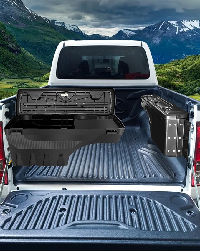 SCITOO Truck Bed Tool Box for Chevrolet Silverado 2008-2019 for GMC Sierra - Image 7