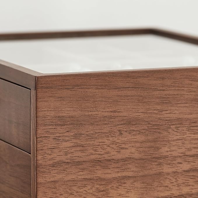 CHOSIN Black Walnut Wooden Jewelry Box - Image 8