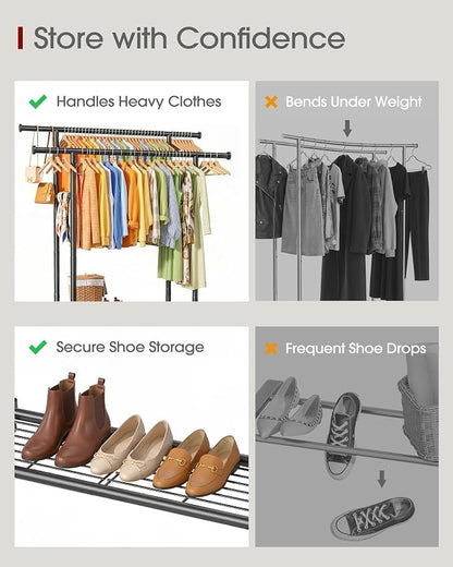 Sakugi Double Rods Clothes Rack - Image 6