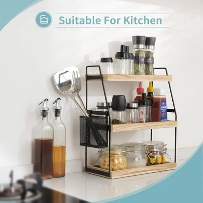 Bathroom Counter Organizer, 3-Tier Standing Storage Shelf - Image 7