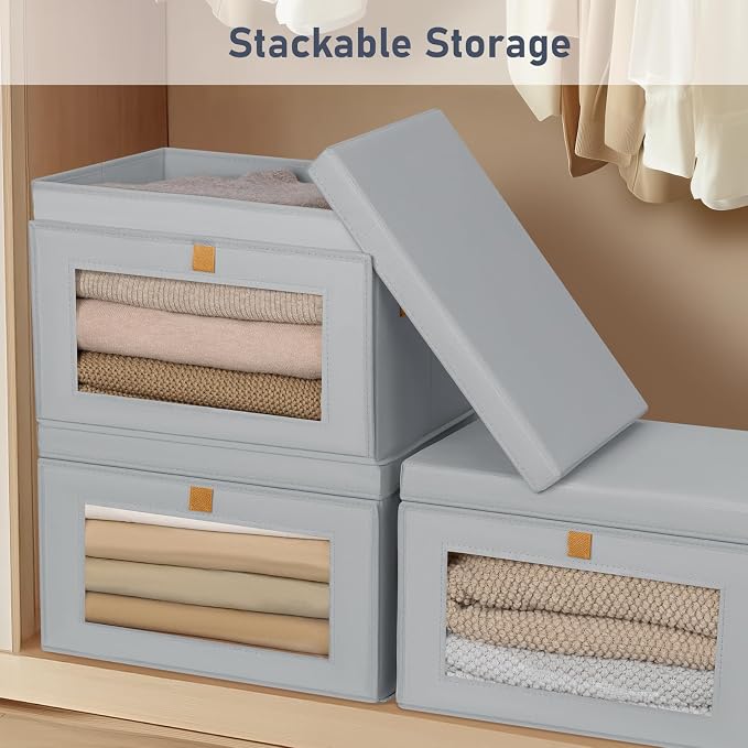 DIMJ Storage Bins with Lids - Image 7