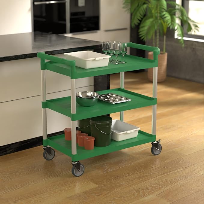 Green Utility/Bussing Cart - Image 2