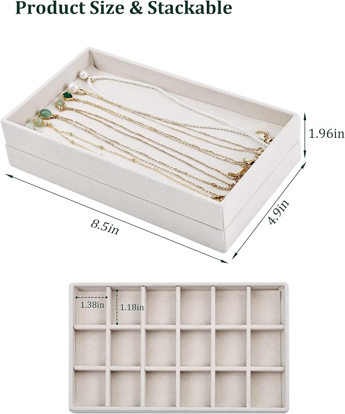 Stackable Jewelry Organizer Trays - Image 4