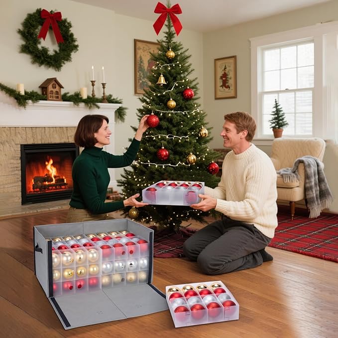 BALEINE Christmas Ornament Storage Box - Image 6
