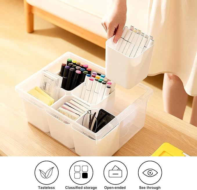 loobuu Plastic Storage Bins - Image 6