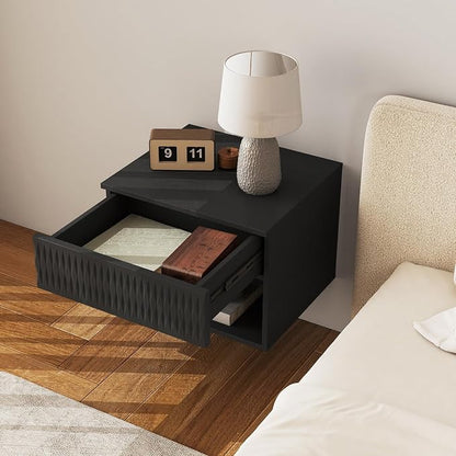 Floating Nightstand Set of 2, Modern Bedside Tables - Image 8