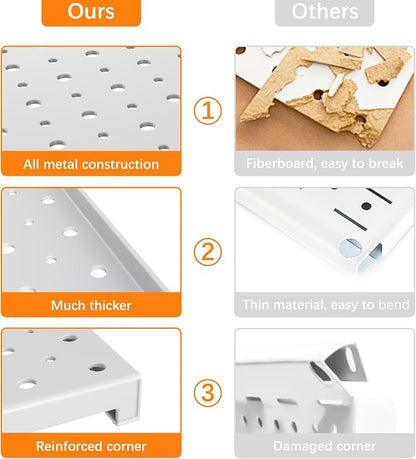 TORACK Metal Pegboard Panels and Hooks - Image 6