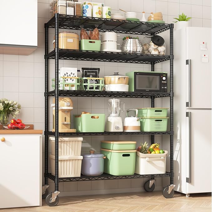 45" W x 20" D x 72" H Wire Shelving Unit - Image 2