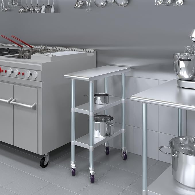 AmGood Stainless Steel Work Table - Image 5