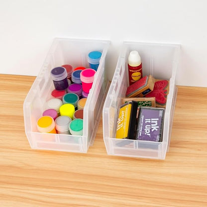 Akro-Mils 30230 AkroBins Plastic Storage Bins, Space-Saving Stackable Bins - Image 8