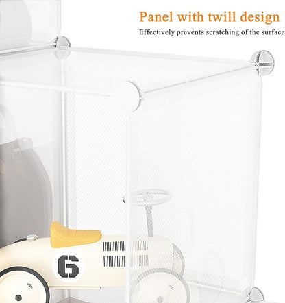 AWTATOS Cube Storage Organizer, Closet Organizers and Storage, 6 Cube Shelves - Image 8