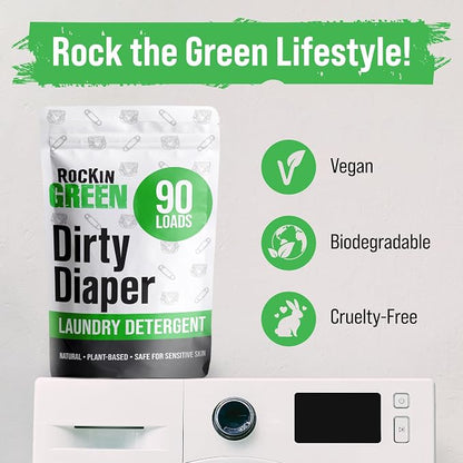 Rockin' Green Laundry Detergent, Plant based, All Natural Laundry Detergent - Image 7