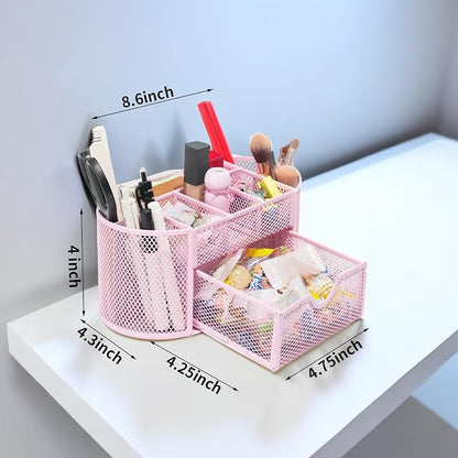 Newkita Desktop Organizer with Pencil Pen Holder and Accessories Offering 8 - Image 3
