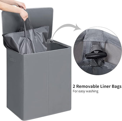 WOWLIVE 154L Double Laundry Hamper - Image 4