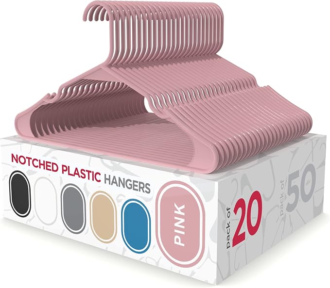 Sharpty Plastic Hangers Clothes Hangers by Sharpty
