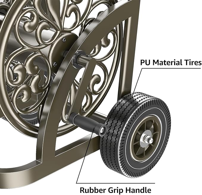 GOFORWILD Garden Hose Reel Cart - Image 3