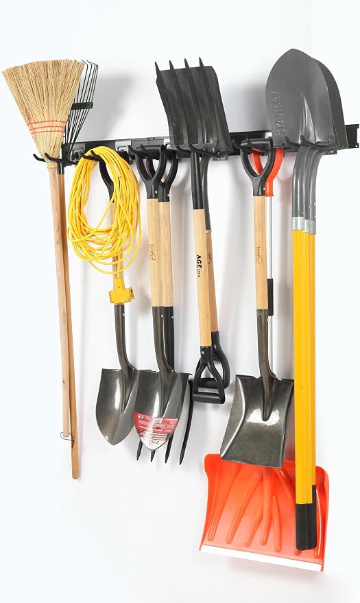 Garage Organization Wall Mount, 32inch Garden Tool Organizer - Image 7