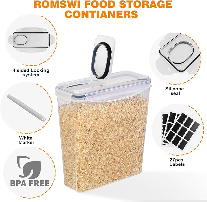 Romswi Airtight Food Storage Containers - Image 2