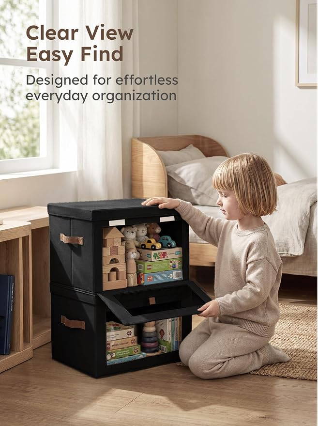 Homsorout Medium Fabric Storage Bins - Image 5