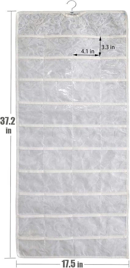 BB Brotrade Hanging Jewelry Organizer, Double-Sided Jewelry Storage Organizer - Image 5