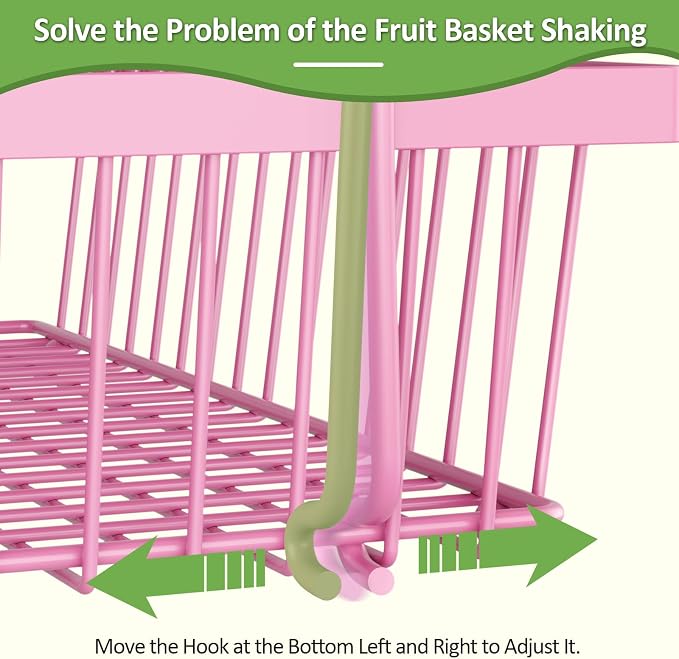 2 Tier Fruit Basket for Kitchen Counter - Image 7