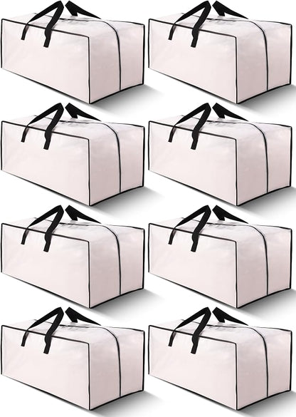 Cosy Family 8 Pack Heavy Duty Extra Large Moving Bags by Cosy+Family
