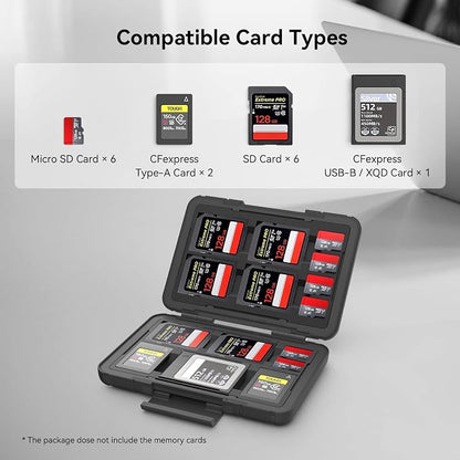 SMALLRIG Memory Card Holder Case 15 Slots, Water-Resistant - Image 2