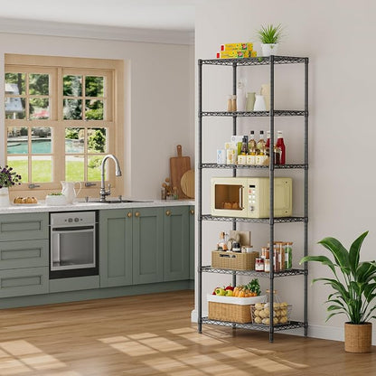 SINGAYE Shelf Wire Shelving Adjustable Storage Shelves Rack Standing Units - Image 2