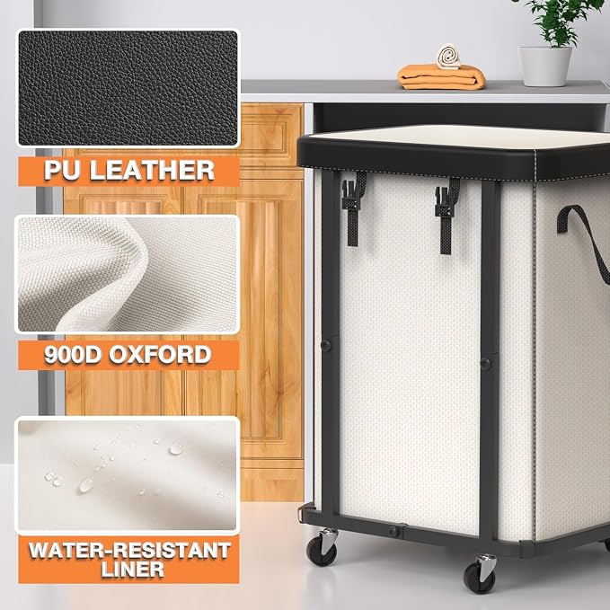 150L Large Fashion Laundry Basket - Image 2
