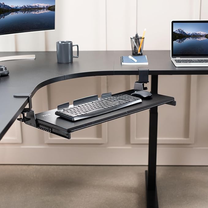 VIVO Large Pull Out Keyboard Tray - Image 9