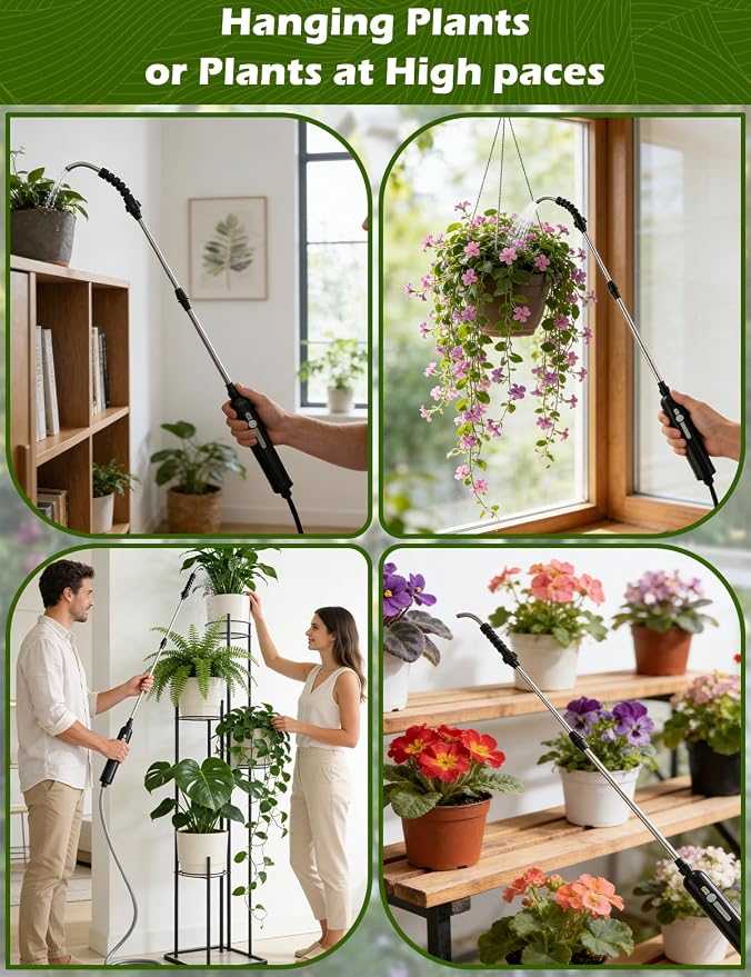 Rechargeable High Reach Plant Waterer - Image 5