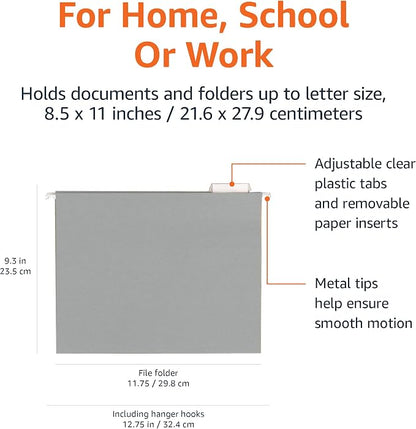 Amazon Basics Hanging File Folders - Image 6