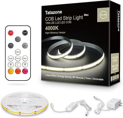 White COB Led Strip Lights Max by Tatazone