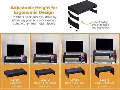 Bostitch Konnect Adjustable Monitor Riser - Image 2