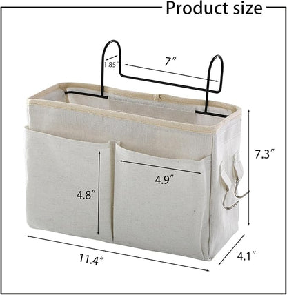 Bedside Caddy Organizer Hanging Storage Basket - Image 2
