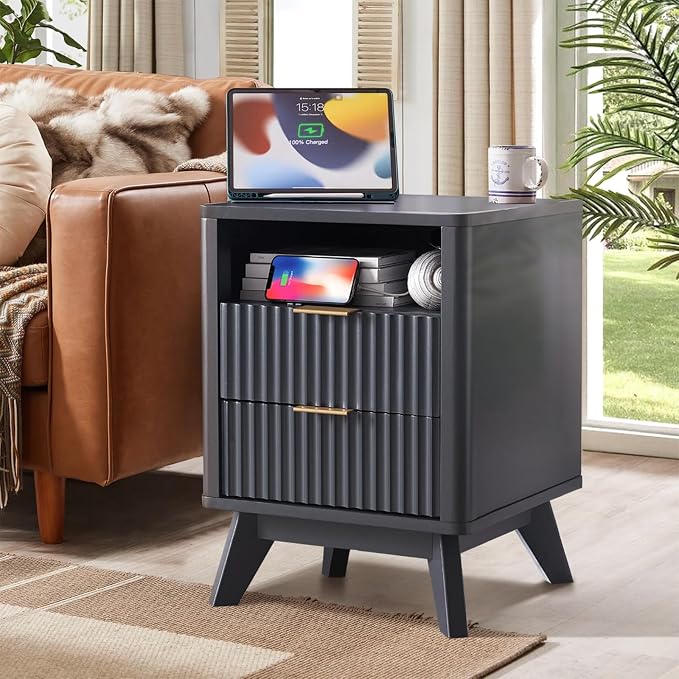 Fluted Nightstand - Image 7