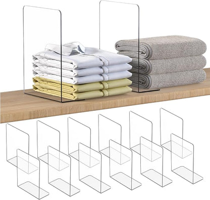 OKPOW Shelf Dividers Closet Organizer by OKPOW