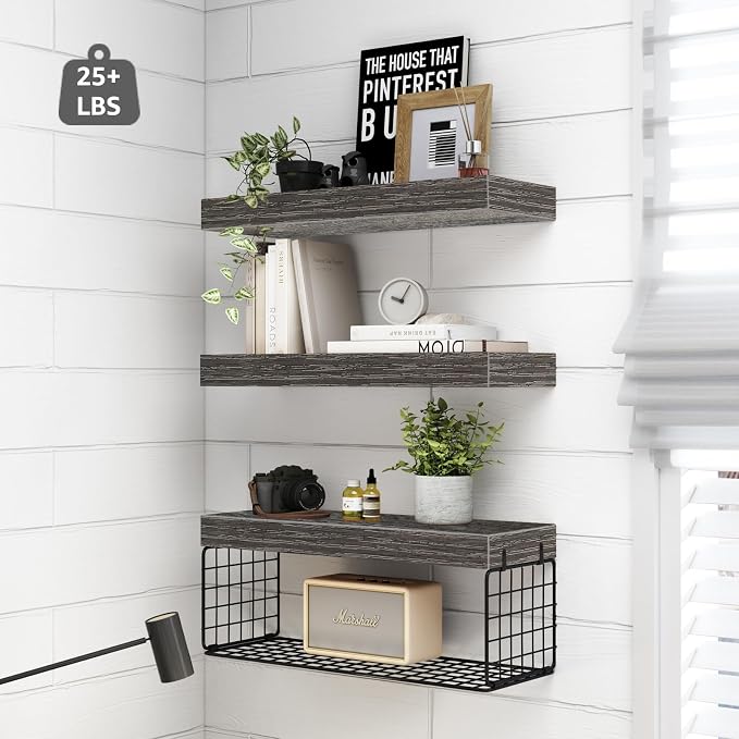 QEEIG Bathroom Shelves Over Toilet - Image 4