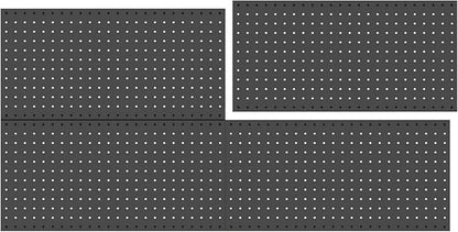 WALMANN Metal Pegboard Panels for Wall Tools Storage Pegboard for Garage by WALMANN