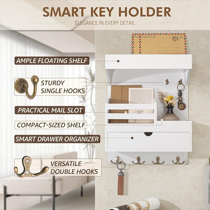 Rebee Vision Key Holder Wall Mount - Image 5