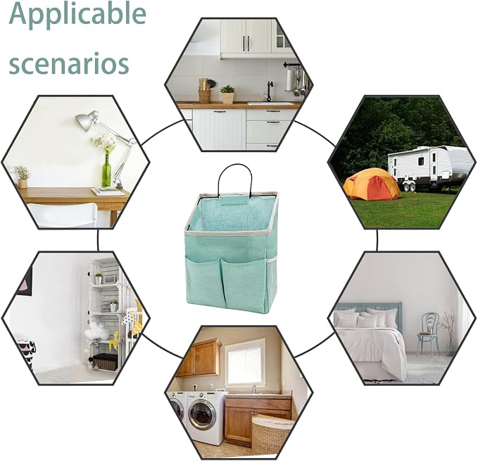 2pcs Wall Hanging Storage Bag, Wall Hanging Organizer Bags - Image 5